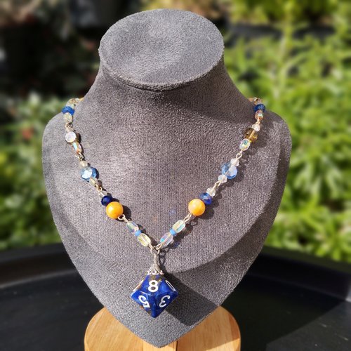 Collier d20 du mage astronome