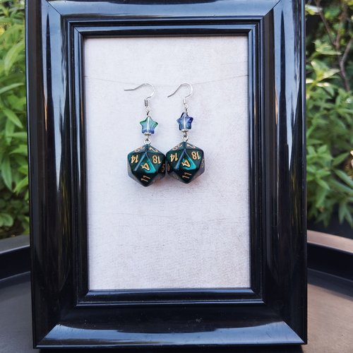 Boucles d’oreilles étoiles du destin