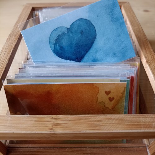 Carte surprise à offrir ou à garder sur soi – collection « variations sur l'amour »