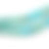  perle jaspe turquoise 8 mm x 2 