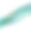  perle jaspe turquoise 4 mm x 5 