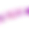  perle de coquille teint  10x10 mm violet x 10 