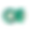  perle europeenne 14 mm jaspe vert x1 