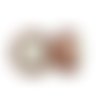  perle europeenne 14mm couleur améthiste biseautée x 1 