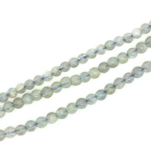 Perle labradorite ronde 3mm x 10 