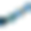 Perle jaspe impérial bleu outremer 12 mm x 1 