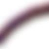  perle hématite violet/doré 8 mm x 15 