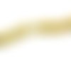 Perle hématite doré 8 mm x 15 