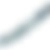 Perle ronde agate givrée grise 12 mm x 2 