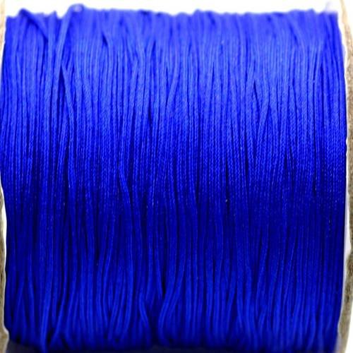  fil nylon tressé 0,8 mm bleu océan x 3 m 