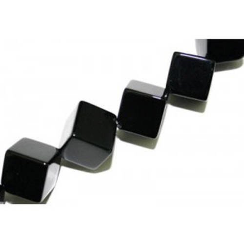  onyx noir octogone 7x7 mm x 1 