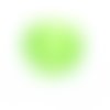  perle bombée oeil de chat 16 mm vert clair x 2 