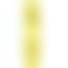  bobine de fil à bijoux en jaune vert 1 mm x  2,2 m 