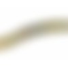 Perle ronde agate craquelée verte 6 mm x 5 