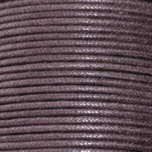  fil coton ciré 1,5 mm marron x 5 m 