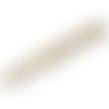 Perle d'eau douce 7-8 mm blanche irisée x 4 
