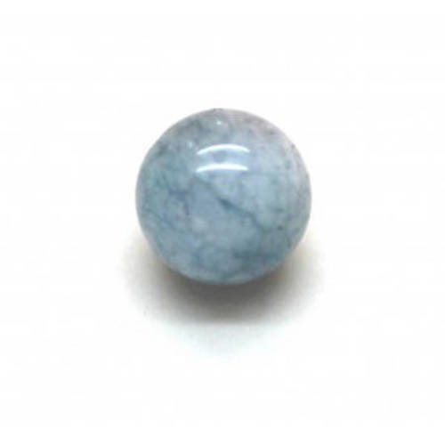 Perle aigue-marine ronde 11.5mm x 1