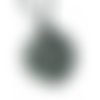 Pendentif  lune et soleil en hématite 22x3 mm  x 1 