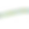 Perle hématite ronde vert doré 4 mm x 20 