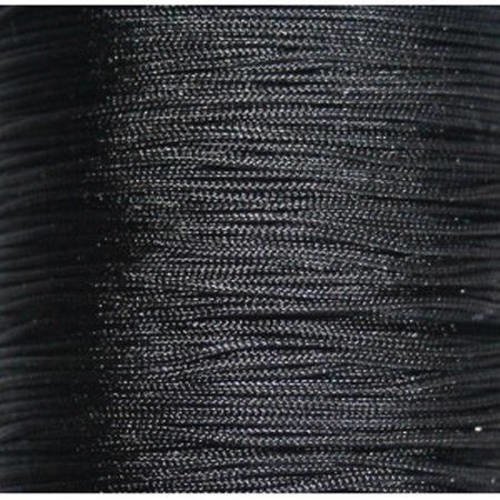 Fil nylon tressé 0,5 mm noir x 3 m 