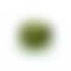 Bombée feuille d'argent 12 mm gris vert x 4 