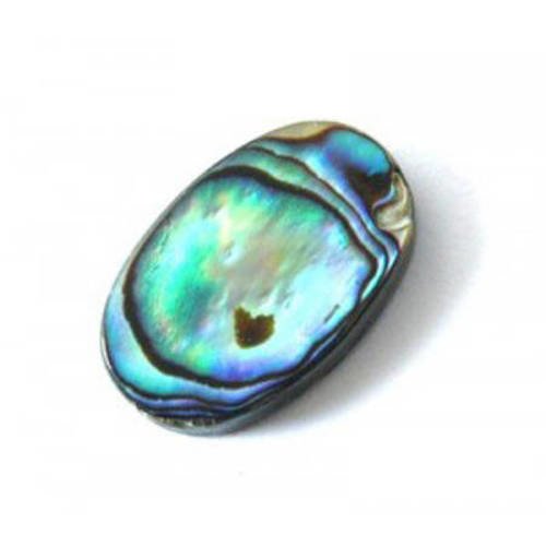 Perle nacre abalone palet 15 mm x 1 