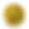  perle shamballa jaune 10mm x 1. 