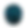 Perle shamballa bleue zircon 12mm x 1. 