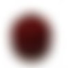  perle shamballa rouge 12mm x 1. 