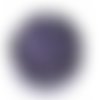 Perle shamballa violette 12mm x 1. 