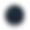 Perle shamballa bleu nuit 12mm x 1. 