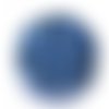  perle shamballa bleue 12mm x 1 