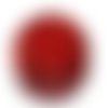  perle shamballa rouge  10mm x 1 