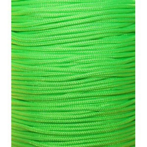  fil nylon tressé 1,5 mm vert fluo x 3 m 