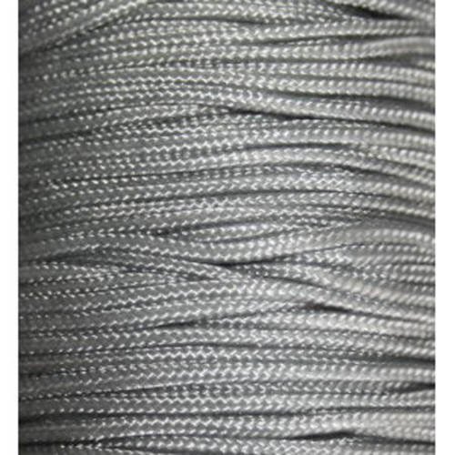  fil nylon tressé 1,5 mm gris x 3 m 