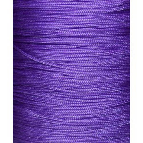Fil nylon tressé 0,9 mm violet x 3 m 