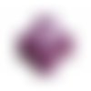  perle croix en howlite violet 15mm x 3 