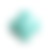 Perle croix en howlite turquoise 15mm x 3 