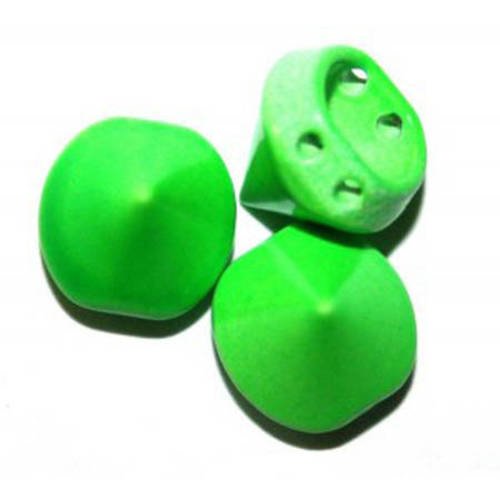  perle spike vert 10x9 mm x 1 
