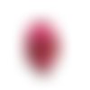  perle tête de mort rose 10 mm x 10 