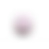  perle shamballa violette 14mm x 1 