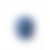  perle shamballa bleue irisée 14 mm x 1 
