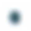 Shamballa bleue ronde irisée 14 mm bleu x 3