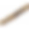 Perle agate marron clair ronde 8 mm x 4 