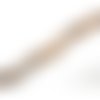 Perle agate marron 22x17 mm x 1 