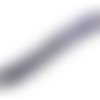 Perle agate violette biseautée ronde 8 mm x 3 