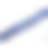 Perle agate biseauté bleue 8 mm x 2 