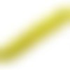  perle oeil de chat 8 mm jaune x 6 