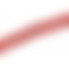  perle cornaline rouge  ronde 6 mm x 10 