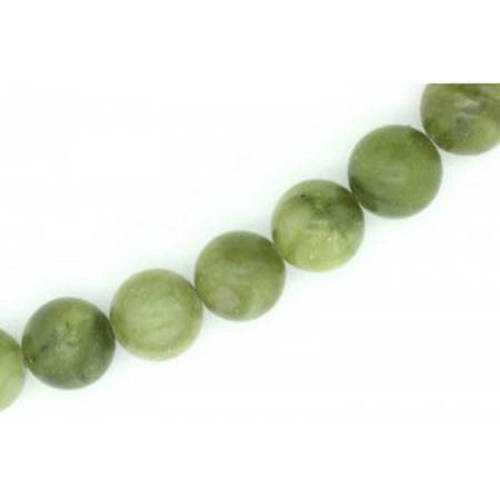 Perle jade taiwan ronde 12 mm x 1 